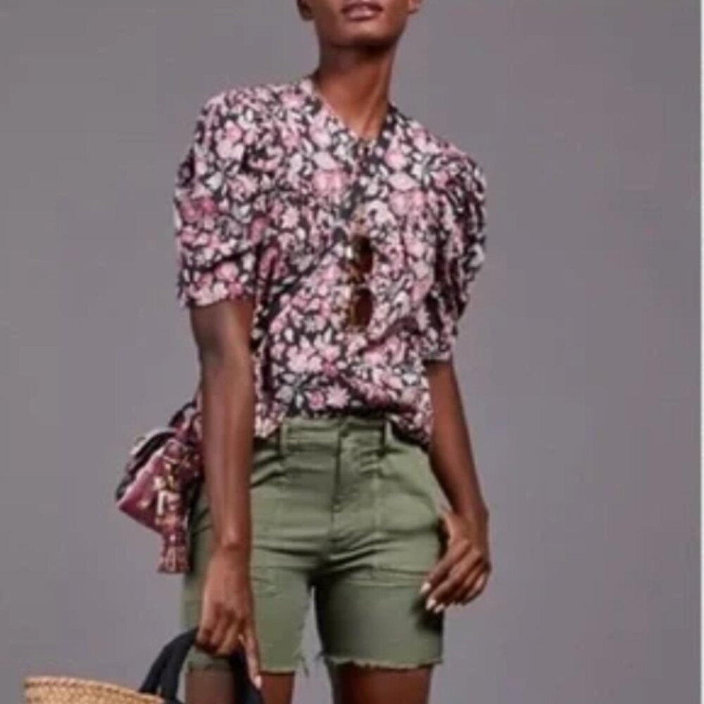 Rebecca Taylor La Vie Falaise Top in Floral Print - Picture 4 of 13